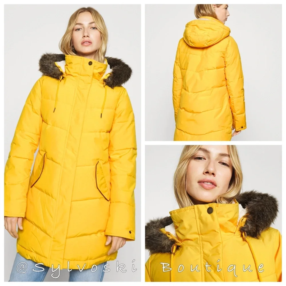 🔥 Roxy ELLIE - Winter coat NWT - Picture 3 of 10